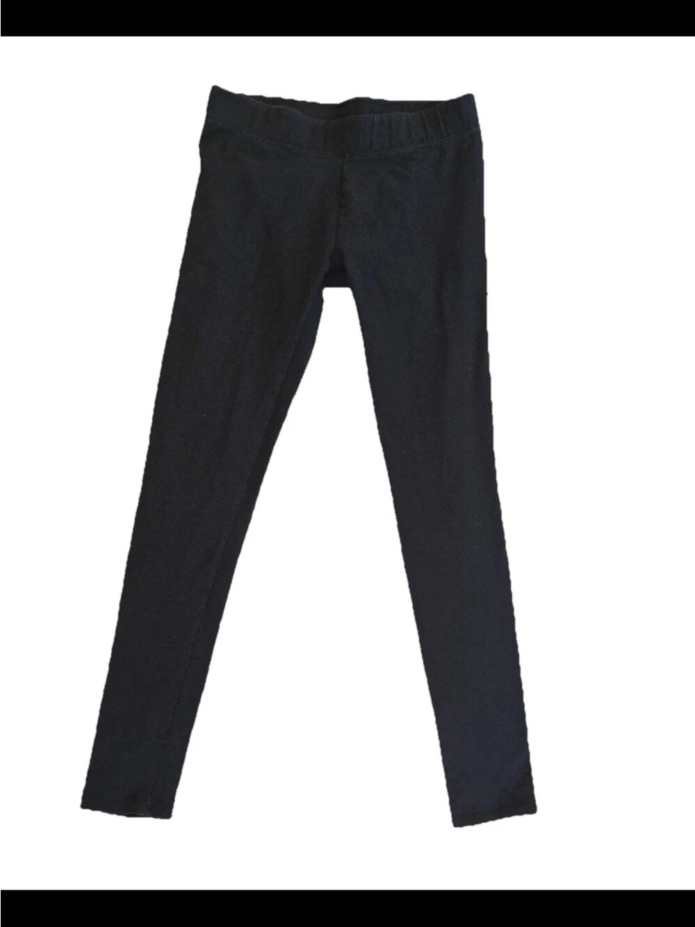 PACT Black Organic Cotton Stretch Leggings Size M - Picture 2 of 4